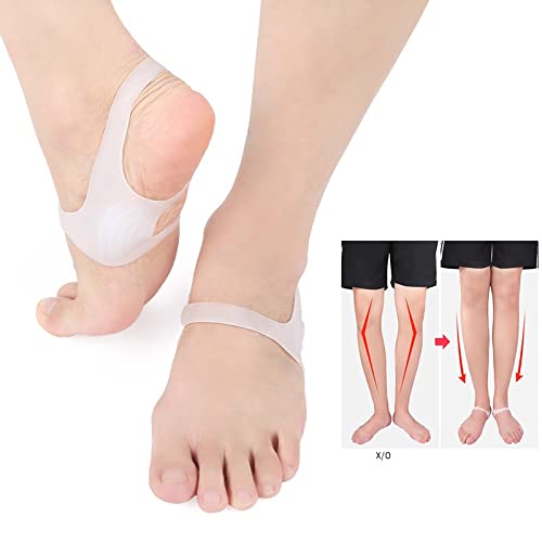 2Pcs Bunion Corrector Hallux Valgus Corrector Relief Pain Toe Separators Pedicure Tool Bone Thumb Orthopedic Braces Foot Protector Splint (Red L)