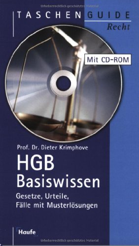HGB. Gesetze, Urteile, Fälle mit Musterlösungen auf CD-ROM HGB. Gesetze, Urteile, Fälle mit Musterlösungen auf CD-ROM
