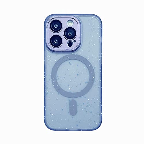 Coque iPhone 14 Plus magnétique transparente mate pour éviter les rayures de l'appareil photo