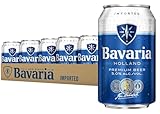 Bavaria Premium Lager 5% ABV (24 x 330ml Cans) – Classic Pilsner Beer, Crisp & Refreshing Full‑Strength Lager, Easy‑Drinking Beer