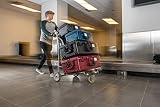 PELI 1615TRVL Travel Air Case, Walizka na wstrząsy z kołami, Wodoodporna/pyłoszczelna, Pojemność 70L, Wyprodukowano w USA, Z wkładką podróżną, Kolor: Krew wołu