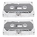Mikikit 20 Pcs Audio Tape Blank Cassette Tape for Mixtape Cassette Tape Tapes for Recording 30 Minute Cassettes 30 Min Recording Time Tapes Standard Size Cassettes Low Noise Tape
