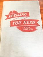 Spelling You Need B0007E638M Book Cover