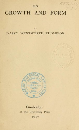 On Growth and Form: Thompson, D'Arcy Wentworth: 9781462292240: Amazon ...