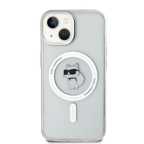CG Mobile Karl Lagerfeld KLHMP12MHFCCNOT Coque Rigide Transparente pour iPhone 12/12 Pro 6,1"