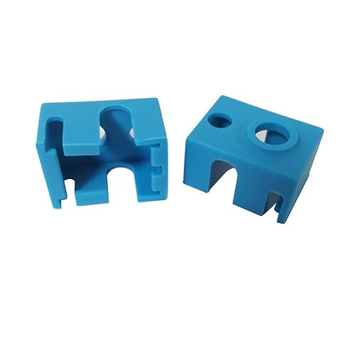Miniatura 2 de 5X alta precisión 3D calentador bloque calentador cubierta silicona calcetines de protección térmica compatibles con V6 PT100 bloque calefactado