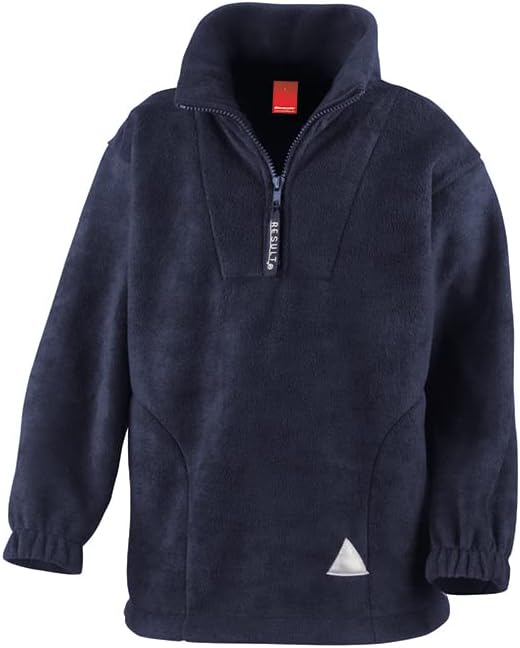 Result R33JY Kids Zip Neck Polartherm Fleece