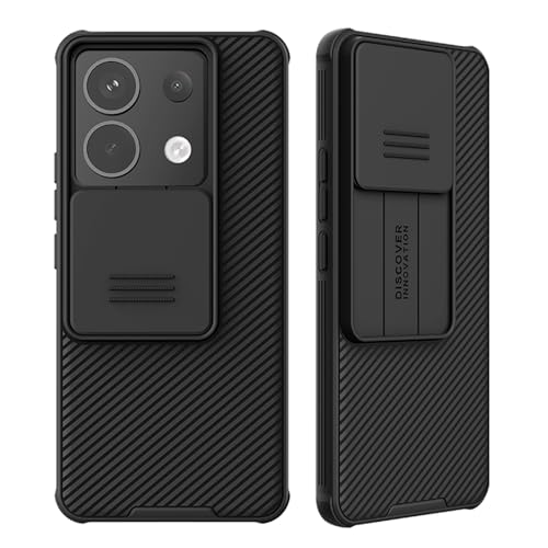 For Xiaomi redmi Note 13 Pro /Poco X6 5G Case, Slim case Protective Cover with Camera Protector Hard PC TPU Thin Anti-Scratch Phone Case for Redmi Note 13 Pro 5G (Redmi Note13 Pro Black)