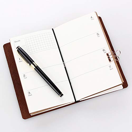 Ceetol システム手帳 ハンドメイド ビジネスノート 本革メモ帳 多機能ブ付き手帳 組立式手帳 レザー手帳 復古ノート スケジュール帳 手作り手帳 文房具 オフィス用品 Notebook Nbsp Calendar システム手帳 Whenbuy Jchere Com