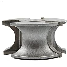 Infinity Cutting Tools Bullnose Shape-Up Shaper Cutter - 2-5/8" C.D. x 1-1/4" C.H. x 1" Bead