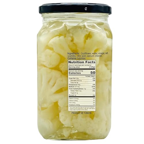 Eastern Feast - Pickled Cauliflower in Brine, 28 oz (825g) - Thumbnail 2