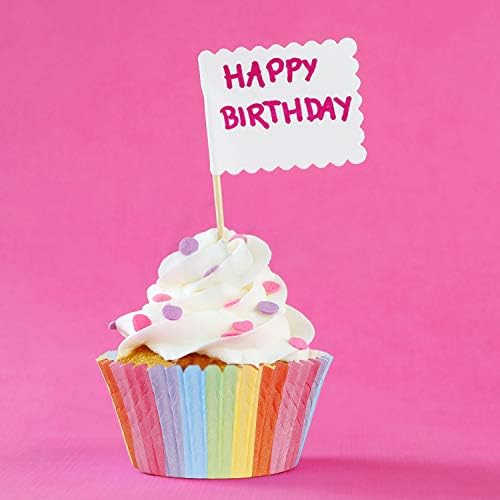 Cupcake Paper 200 Units Rainbow Paper for Cupcakes Muffins for Baking Cake Cake Birthday Wedding Party