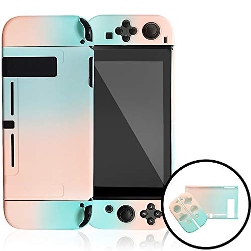 Dockable Case for Nintendo Switch,Protective Cover Case for Nintendo Switch and Joy-Con Controllers