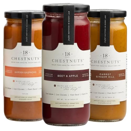 18 Chestnuts Plant Based Soup - Summer Bundle Box: Garden