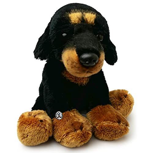 Dobermann Kuscheltier Hund Rottweiler Dackel Plüschtier Schnuffelhund Apollo - Kuscheltiere*biz