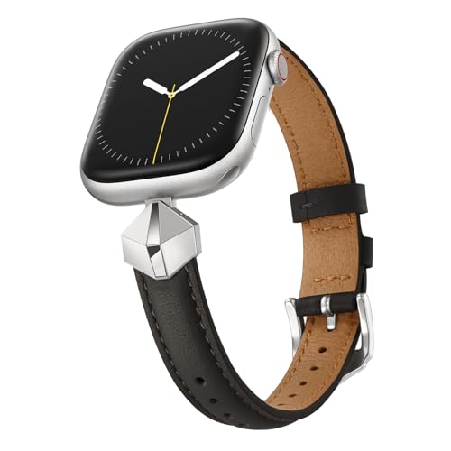 WFEAGL Slim Leather Band Compatible with Apple Watch for Women by WFEAGL - Used condition - US$16.66