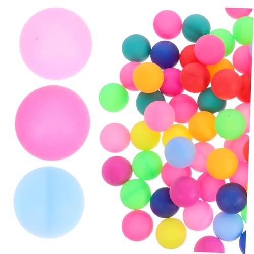 Milisten 150Pcs Table Tennis Balls Game Props for Parties Durable Reusable for Recreational Activities