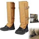 Reinforced Lower Leg Protection Gaiters 1000D Outdoor...