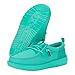 HEYDUDE Dude Perfect X Wally Funk Y Green Teal Size C12 | Kids Shoes | Kids Slip-on Loafers | Comfortable & Light-Weight