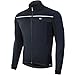 Souke Sports Menâ€™s Winter Warm Cycling Jacket Windproof Running Water Resistant Thermal Breathable Softshell Windbreaker Reflective for Bike Riding Blackï¼ˆBlackï¼ŒX-Large)