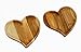 Wooden Serving Tray Plate - Heart Shape - Best Romantic Idea For Everyone You Love - Unique and Handmade - Great Surprise For Valentine Day - Made by SPL Woodcraft Ukraine