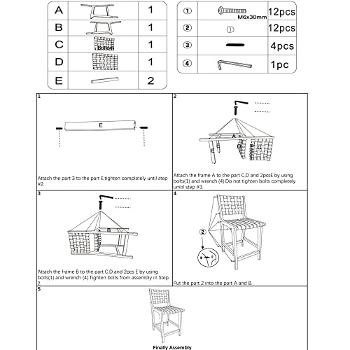 Canglong Counter Stool Barstool 24 Inch Seat Height Faux Leather Straps, Set Of 2, Dark Grey #TOP5