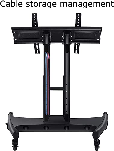 Soporte móvil para TV, altura ajustable, para pantallas 32-75 pulgadas miniatura 6