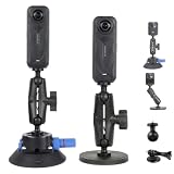 PellKing 4.5'' Vacuum Suction Cup & Magnetic Mount Kit Insta360 X6/X5/X4,