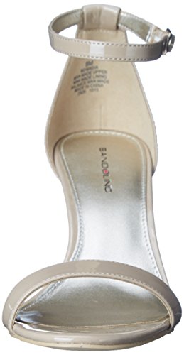 Bandolino Footwear Women's Madia Heeled Sandal, CaféLatte, 9.52