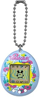 Bandai Tamagotchi Original Garden Poppies Shell | Tamagotchi Original Cyber Pet 90s Adults and Kids Toy with Chain | Retro Virtual Pets are Great Boys and Girls Toys or Gifts for Ages 8+