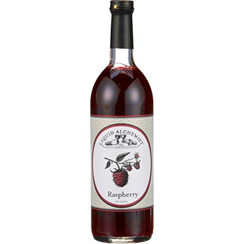 Liquid Alchemist Raspberry Syrup For Cocktails - We Use Ingredients You Can Actually Read To Make Our Cocktail Syrup Guilt Free - Our Drink Syrup Flavors Are Non-Gmo, Gluten Free & Vegan (25 Oz) #TOP7