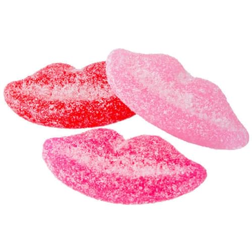 By The Cup Sour Pucker-up Gummy Lips 1 lb miniatura 4