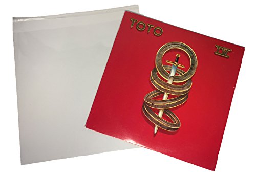 (100) 12" Record Outer Sleeves - Outer Resealable Sleeves - Extreme Hd Poly 3 Mil 12 3/4" X 12 1/2" | Record Rescue #TOP1