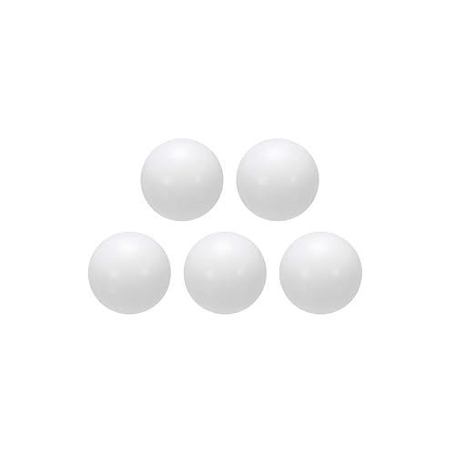 uxcell Anillo de moneda POM de 38 pulgadas que hace las bolas, bola plástica 5pcs del rodamiento