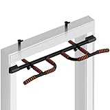 DH FitLife Barra de dominadas para puerta sin tornillos, pull up bar con múltiples agarres, soporta hasta 200 kg, gimnasio en casa, ejercicio espalda y brazos, para marcos de 65 a 92 cm