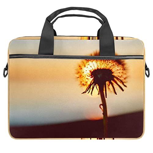 Sac ordinateur portable floral pour le bureau et les cours 13-14 pouces