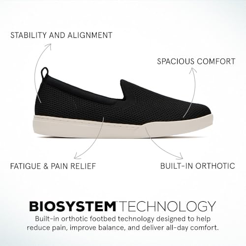 ABEO Encore Knit Slip On Sneakers for Women | Breathable Knit Slip On Sneakers | Arch Support Sneakers for Women | Built-in Orthotic Insole | Women's Travel Sneakers3