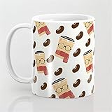 Artículo hecho a mano. Taza de café Espresso Patronum,Taza de café de frijol,Taza de café