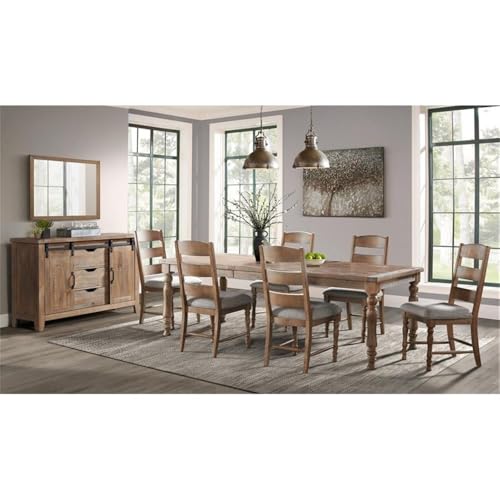 Intercon Highland 42 x 72-94\" 4 Legs, Sandwash Standard Dining Tables - Thumbnail 2