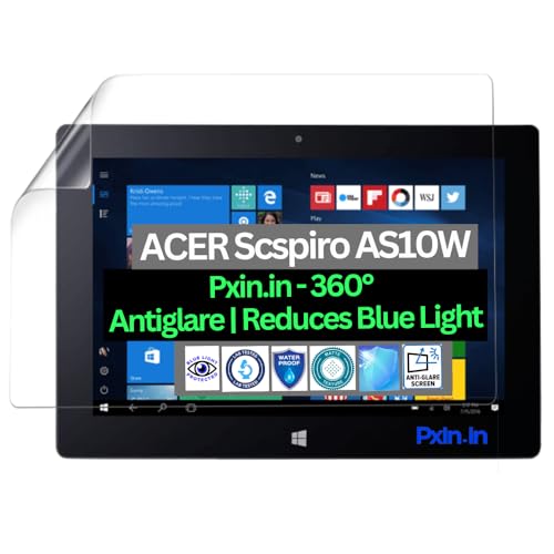 Image of Pxin Tablet Anti Bluelight and Anti Glare Screen Guard compatible with ACER Scspiro AS10W | BLUVLightblock Tech | Scratch Proof | Prevents bluelight | Eye Protection | No Dry Eyes
