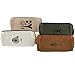 Yookat Set of 4 Vintage Canvas Pen Pencil Case Stationery Pencil Holder Coin Purse Key Pouch Cell Phone Cases Cosmetic Makeup Bag Office Travel Multifunction Storage Organizer