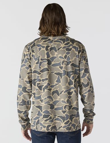 Carhartt Men's Relaxed Fit Heavyweight Long-Sleeve Pocket Camo Logo Graphic T-Shirt3