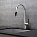 Kraus KPF-2720SS Modern Crespo Single Lever Pull Down Kitchen Faucet, Stainless Steel