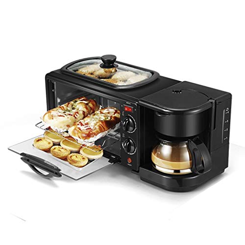 Electric Breakfast Machine Multifunction Coffee maker frying pan mini oven household bread pizza oven frying pan