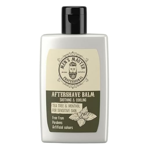 Men's Master Bálsamo Aftershave con Té Verde y Mentol | After Shave para Hombre | Producto para Después del Afeitado | Hidratante y Nutritivo | Sin Parabenos | 120 ML