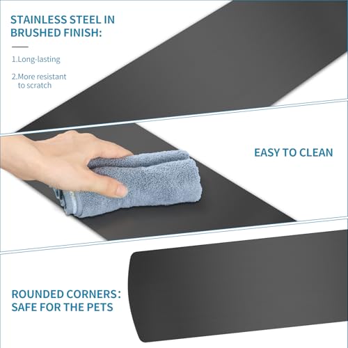 image for Sanbege 2 Pcs Door Scratch Protection Plate 4