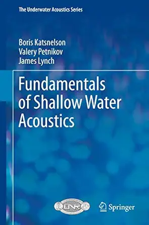 Fundamentals of Shallow Water Acoustics 2012th Edition book cover