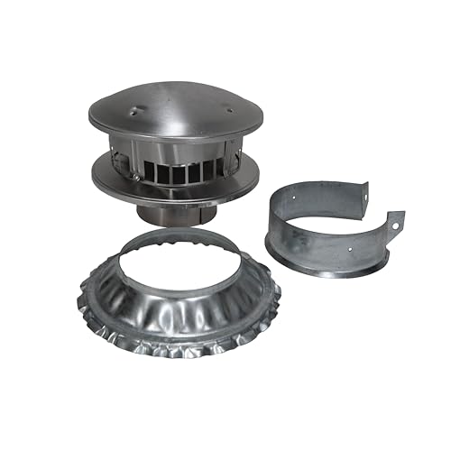 Mr. Heater F102848 4 Inch Vertical Vent Kit for Big Maxx MHU80LP and MHU80NG Unit Heaters,Gray - Thumbnail 3