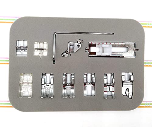 Pies para prensatelas Pfaff set 11 piezas miniatura 7