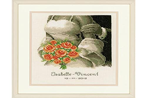 Vervaco Counted Cross Stitch Kit Wedding Bouquet 7.6